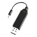 3.7V 2.0 Straight Header Lithium Battery Charging Cable With Reverse Polarity Protection