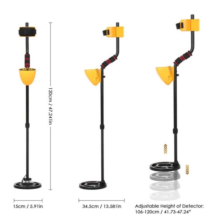 MD9020C High Sensitivity LCD Display Metal Detector, MD9020C