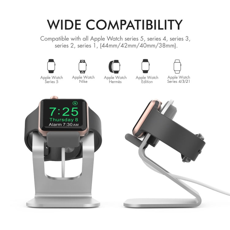 AhaStyle ST03 For Apple Watch Series Aluminum Alloy Stand Base(Rose Gold)