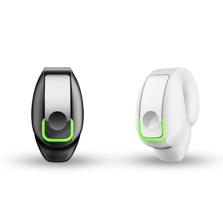 GD28 IPX4 Waterproof Single-ear Lightweight Clip Ear Bluetooth Earphone(White)