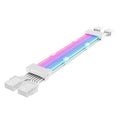 Double 8pin Graphics Card Power Supply Wire White 5V ARGB Neon Color Line