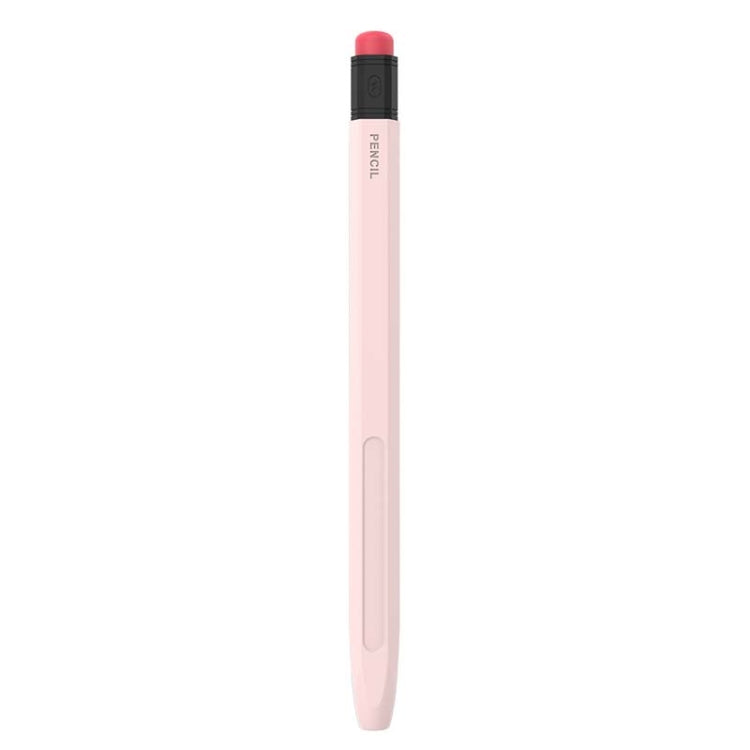 For Apple Pencil 2 AhaStyle PT180-2 Silicone Protective Case Anti-Slip And Anti-Drop Capacitive Pen Case(Pink)