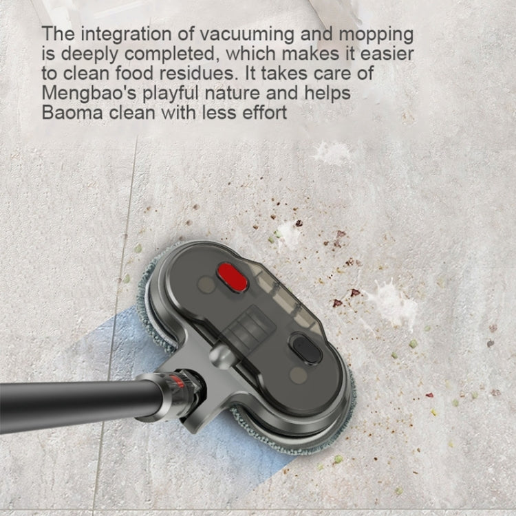 For Dyson V15 Vacuum Cleaner Electric Wet Dry Mopping Head With Water Tank & 6pcs Rag