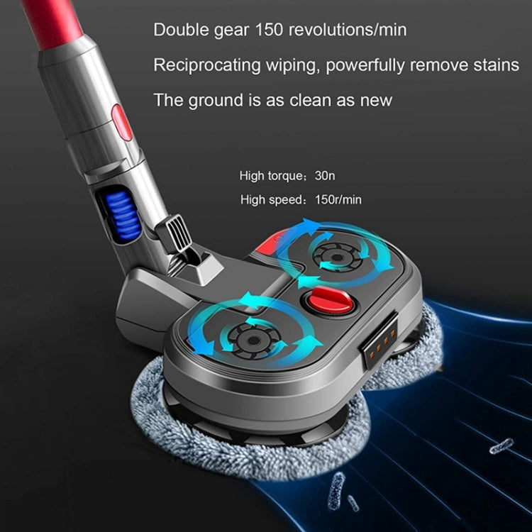 For Dyson V15  Vacuum Cleaner Electric Mopping Head Integrated Water Tank With 6pcs Rag