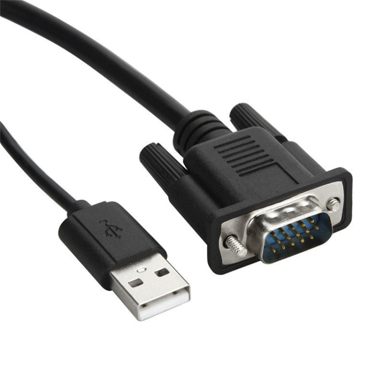 HD55Y VGA To HDMI Adapter Cable VGA? To HD 1080P Converter With Power Supply(Black)