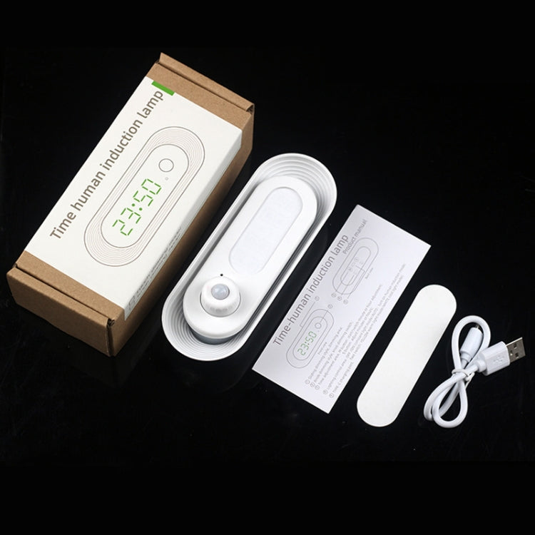 D05  Smart  Induction Magnetic Night Light with Time Display,Spec: Knob Dimming