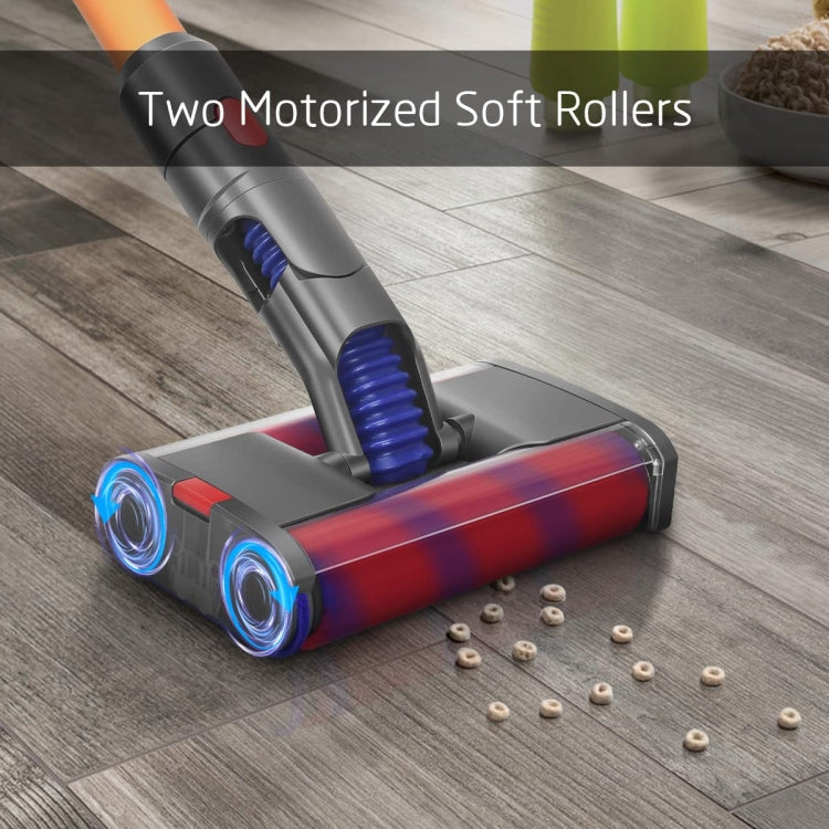 For Dyson V7 V8 V10 V11 Vacuum Cleaner Soft Velvet Double Roller Floor Brush Head