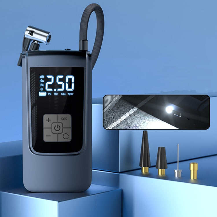 SUITU   ST-9624C 150psi  Air Pump Intelligent Digital Display Car Bicycle Ball Electric Pump Cylinder