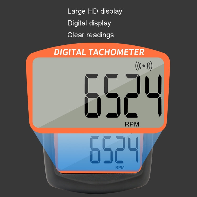 DT2234C+ Handheld Portable Motor Gear Tachometer Laser Tachometer