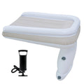 Outdoor Travel Baby Inflatable Bed Children Car Rear Folding Bed Aircraft Inflatable Mattress, Color: Gray???