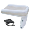 Outdoor Travel Baby Inflatable Bed Children Car Rear Folding Bed Aircraft Inflatable Mattress, Color: Gray?? Bag