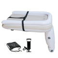 Outdoor Travel Baby Inflatable Bed Children Car Rear Folding Bed Aircraft Inflatable Mattress, Color: Gray?????? Bag? Belt