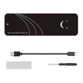 USB3.2 To MAC SSD Enclosure Adapter For Macbook Air Pro 2013-2017 Hard Disk, Spec: 10Gbps A-C Cable Kit