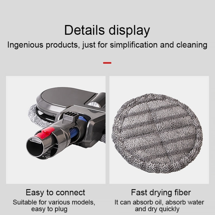 For Dyson V10 Slim / SV18 / V12 Slim X001 Electric Mop Head + Water Tank, For Dyson Slim