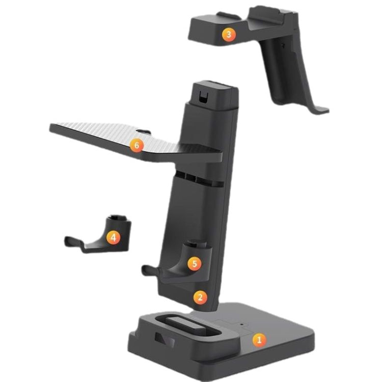 VR Head Display All-In-One Machine Handle Bracket For PICO4/Meta Quest/ Rift S/HTC(White)