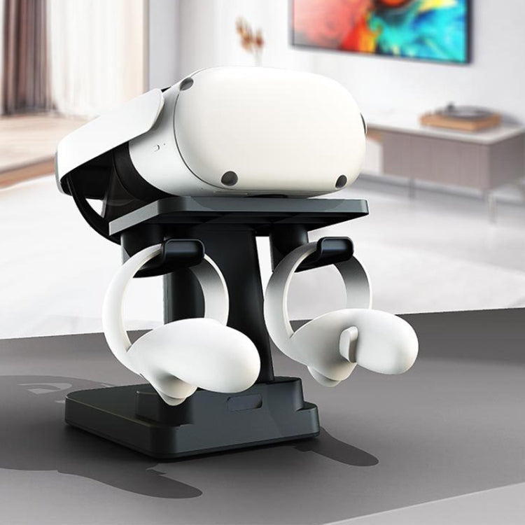 VR Head Display All-In-One Machine Handle Bracket For PICO4/Meta Quest/ Rift S/HTC(White)