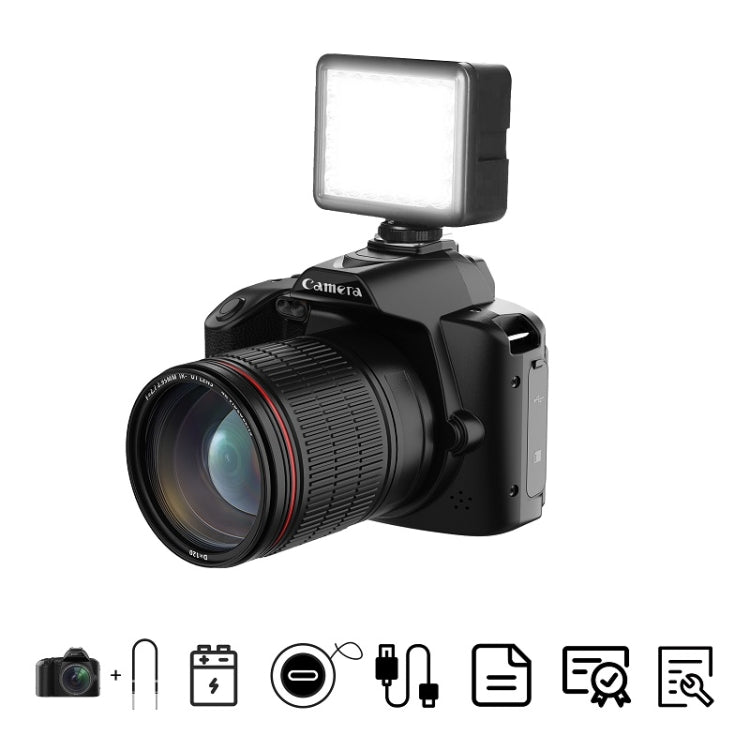Dual-camera  64 Million Pixel High-definition WIFI Digital Camera Standard+Fill Light