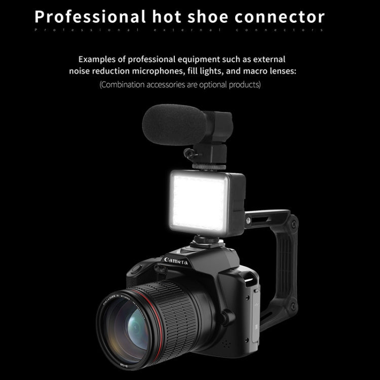 Dual-camera  64 Million Pixel High-definition WIFI Digital Camera Standard+Light+Lens+Mic+Bracket
