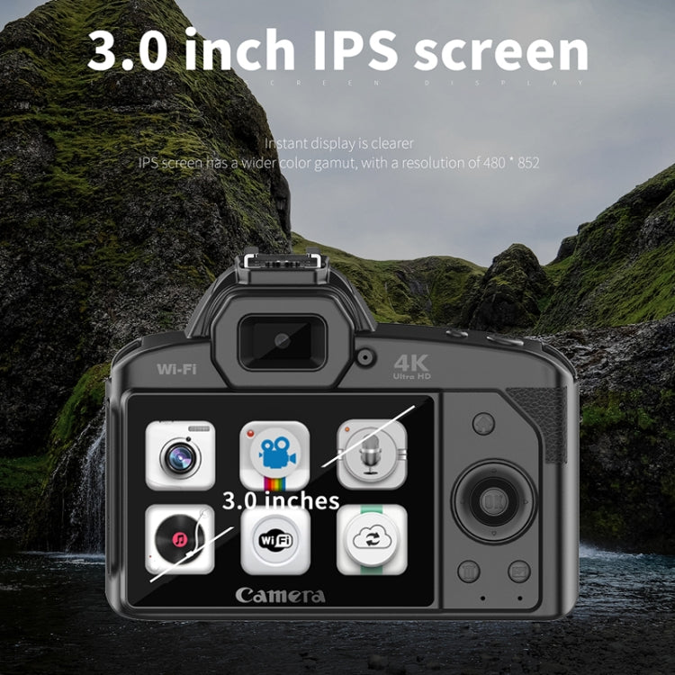 Dual-camera  64 Million Pixel High-definition WIFI Digital Camera Standard Without Memory Card