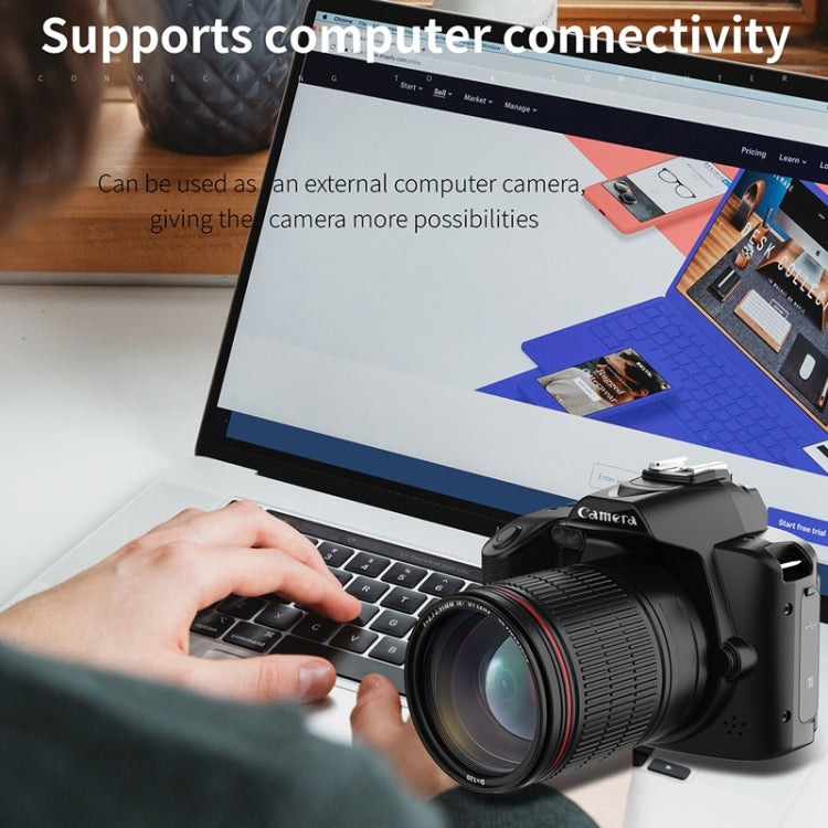 Dual-camera  64 Million Pixel High-definition WIFI Digital Camera Standard+Light+Lens+Mic+Bracket