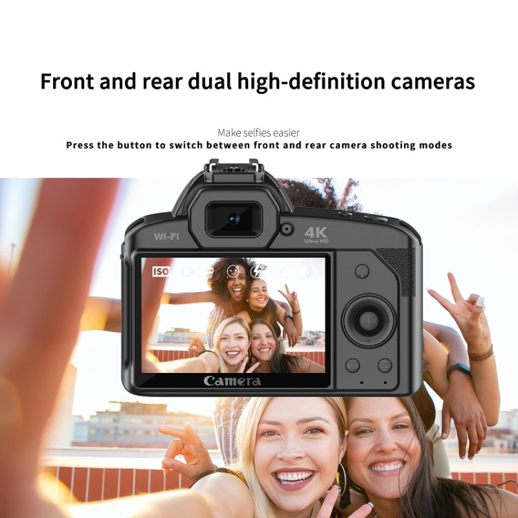 Dual-camera  64 Million Pixel High-definition WIFI Digital Camera Standard Without Memory Card