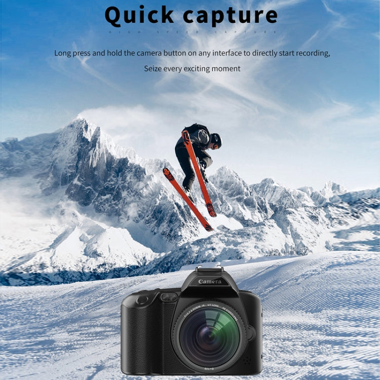 Dual-camera  64 Million Pixel High-definition WIFI Digital Camera Standard+Light+Lens+Mic+Bracket