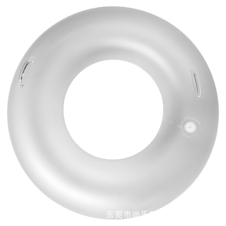 Adult 100cm Inflatable Swimming Rings With Colorful Led Lights