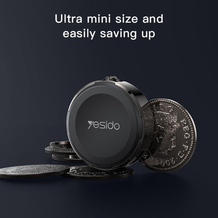 Yesido DS19 For Samsung Smart Watch Portable Charger Dual Input Port Magnetic Wireless Charger(Black)