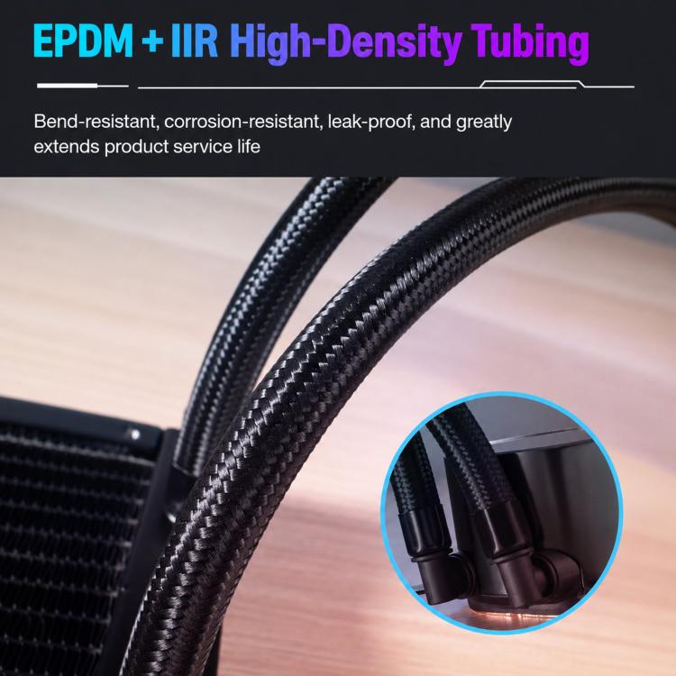 EVESKY  Water Cooler Cpu Fan RGB Fan Liquid Heatsink Integrated Radiator, 120mm Colorful, 120mm RGB, 240mm, 360mm