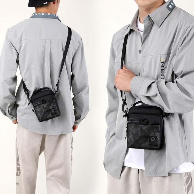 WEPOWER Men Light Sports Shoulder Small Bags(Army Green)