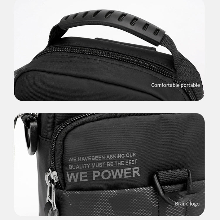 WEPOWER Men Light Sports Shoulder Small Bags(Army Green)