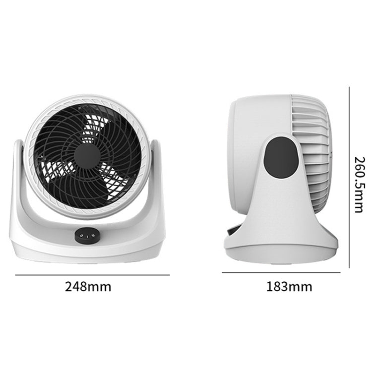 Air Circulation Large Wind Turbine Electric Fan Household Energy Saving Desktop Fan, Style: USB Model