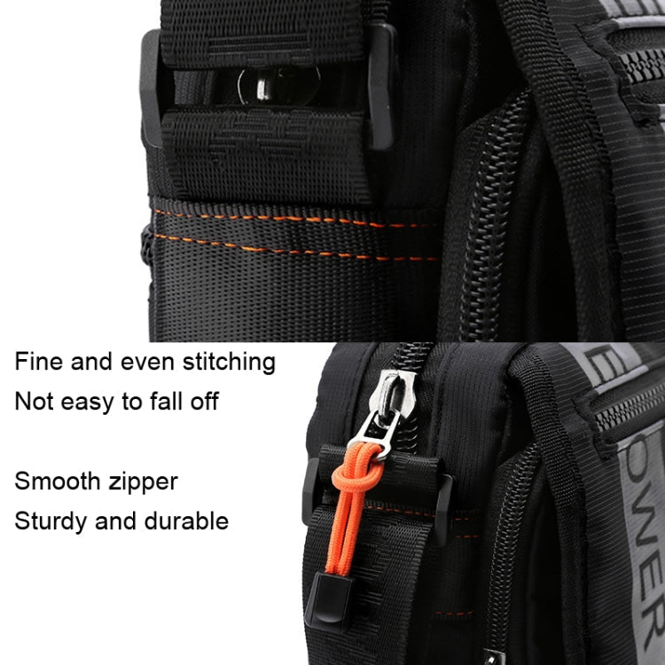 WEPOWER Men Messenger Bag Casual Shoulder Backpack Outdoor Sports Bag(Gray Green)