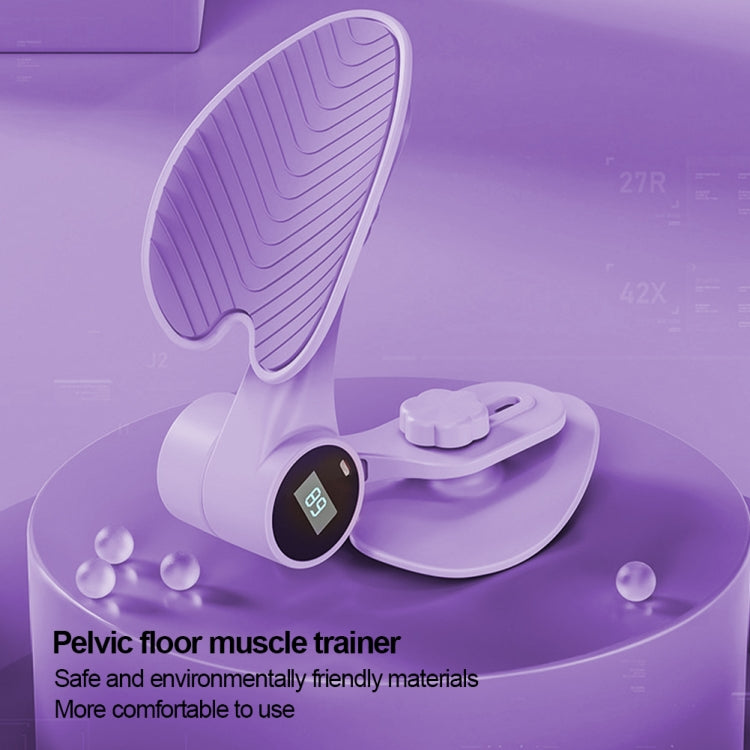 Pelvic Muscle Training Device Beautiful Leg Training Device, Color: Purple