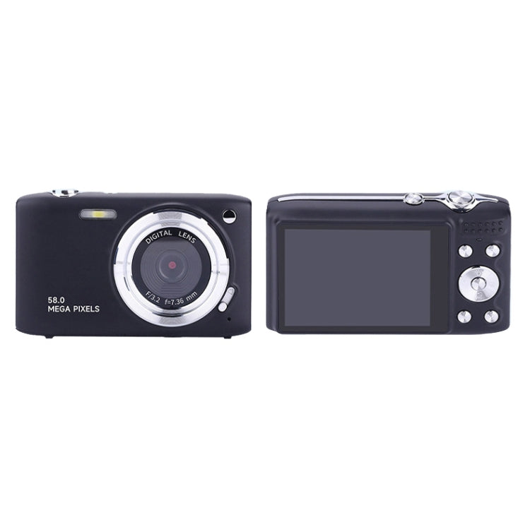 2.88 Inch IPS Screen HD Digital Camera 16X Zoom Portable CCD Camera(Rose Pink)