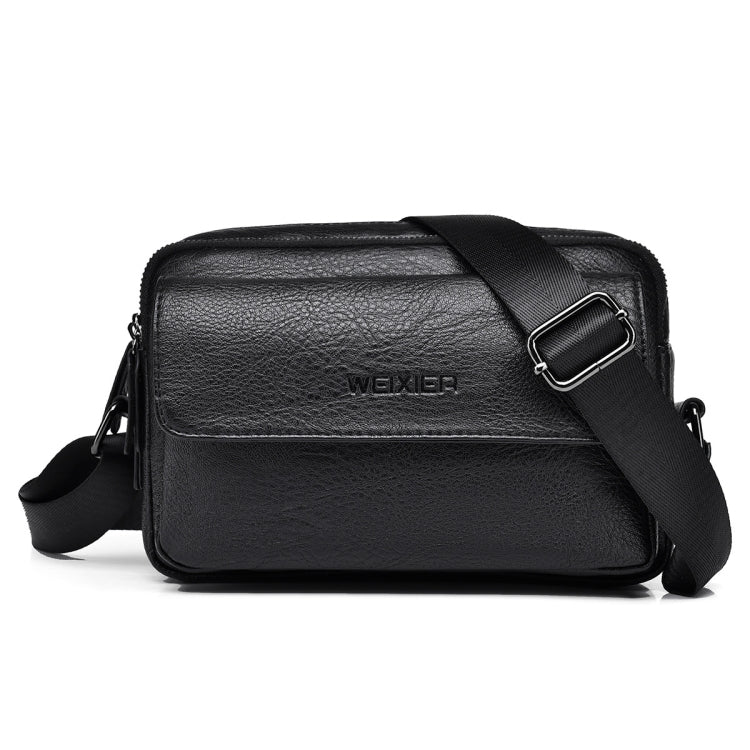 WEIXIER Leisure Retro Men Mobile Phone Bag Shoulder Bag Travel Messenger Bag
