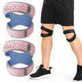 2pcs Pink Summer Pressurized Shock-absorbing Patella Belt Wear-resistant Silicone Outdoor Cycling Basketball Protective Gear