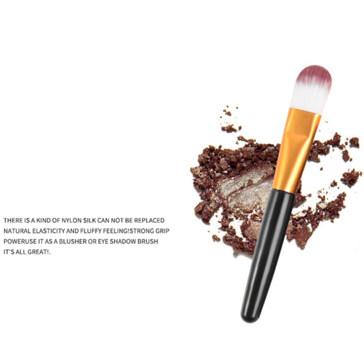 20pcs/set Wooden Handle Makeup Brush Set Beauty Tool Brushes(Black+Pink)