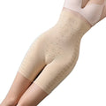 High-Waisted Abdominal Pants Postpartum Girdle Stomach Shaping Pants, Size: One Size(Without Fish Bone Skin Color)