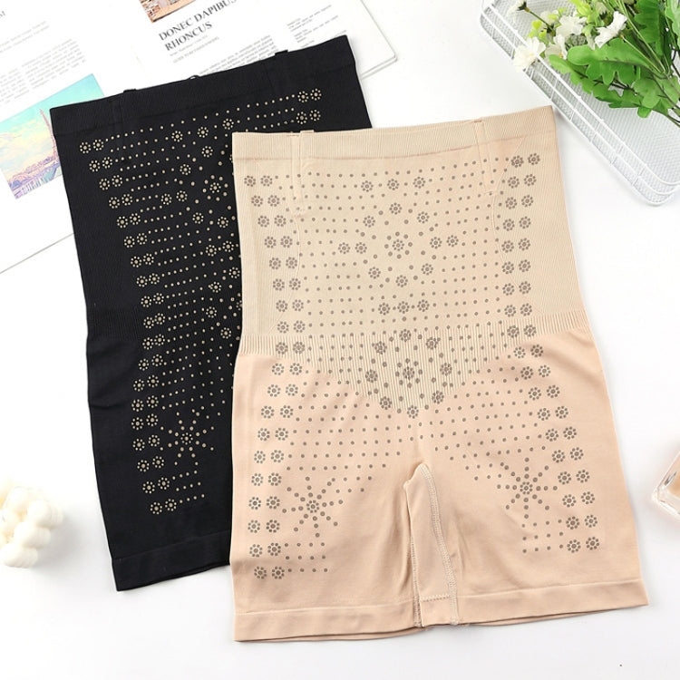 High-Waisted Abdominal Pants Postpartum Girdle Stomach Shaping Pants, Size: One Size(Without Fish Bone Skin Color)