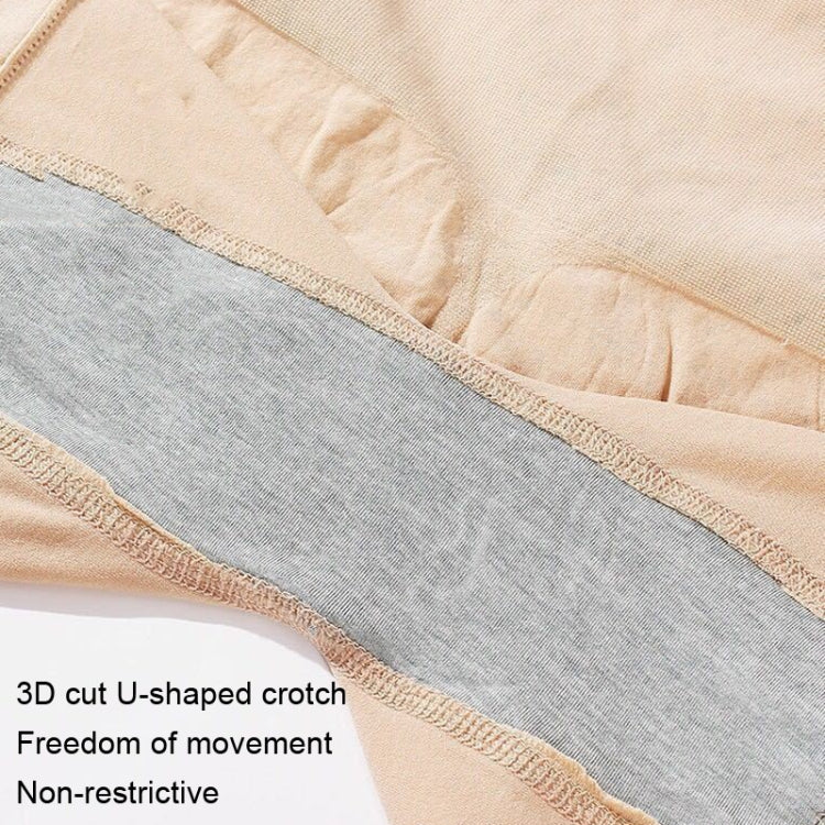 High-Waisted Abdominal Pants Postpartum Girdle Stomach Shaping Pants, Size: One Size(Without Fish Bone Skin Color)
