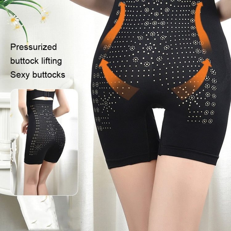 High-Waisted Abdominal Pants Postpartum Girdle Stomach Shaping Pants, Size: One Size(Without Fish Bone Skin Color)