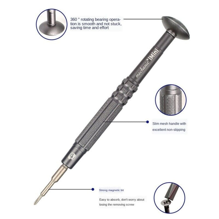 MECHANIC iMini Series Mobile Phone Repair Glasses Screw Batch Clock Tool, Series: T2