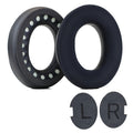 For Bose QC35/QC45/QC25/QC15/AE2/Soundlink2 1pair Gel Ice Earmuffs(Black)