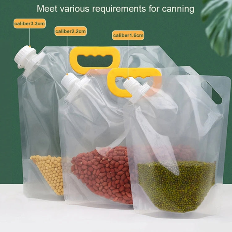 Set of 5 Portable Food Packaging Bag without handle --500g