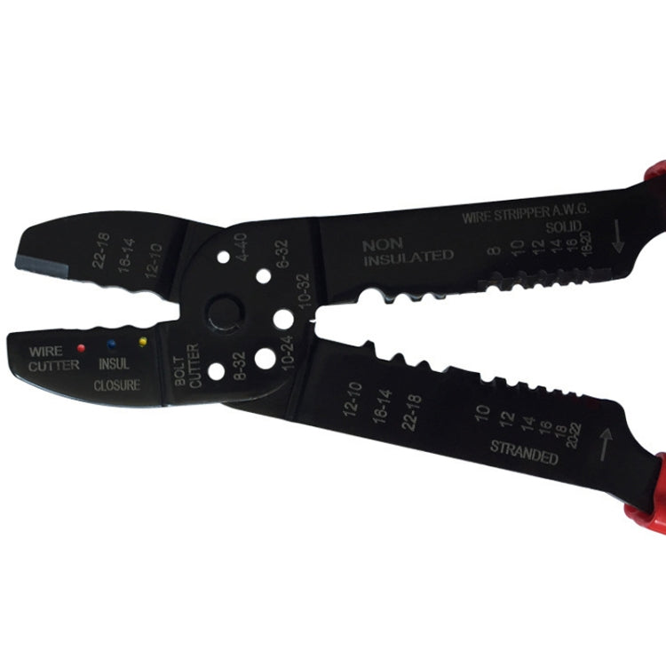 Multifunctional Cable Stripping Manual Crimping Pliers(HS-313)
