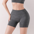 Women Fitness Sports Butt Lifting Shorts Shaping Beauty External Wear Leggings, Size: L/XL(Dark Gray)