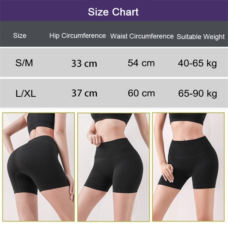 Women Fitness Sports Butt Lifting Shorts Shaping Beauty External Wear Leggings, Size: L/XL(Dark Gray)