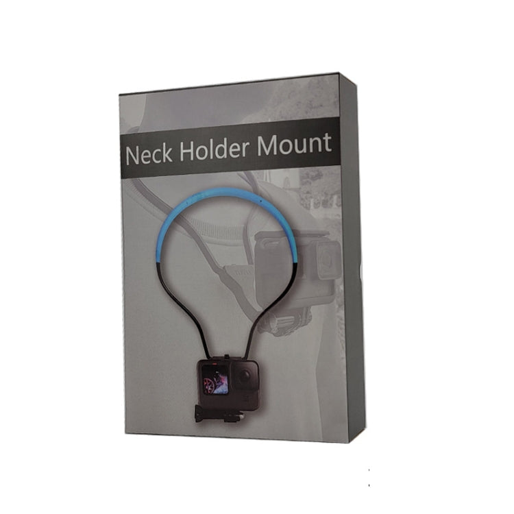 TUYU Camera Neck Holder Mobile Phone Chest Strap Mount  For Video Shooting//POV, Spec:  Vertical +Phone Clip (Blue)