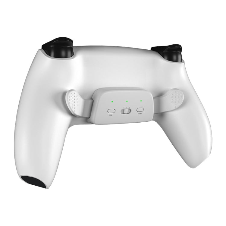 For PS5 Dual Back Clip Button Programmable Keys DIY Kit(White)